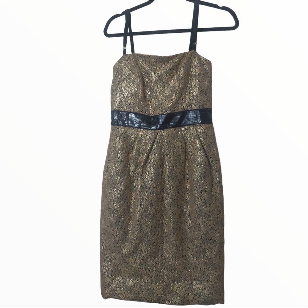 Dolce & Gabbana Gold Sequin Prom Dress - Picture 3 of 16